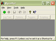 Screen shot of the WyrmNet application